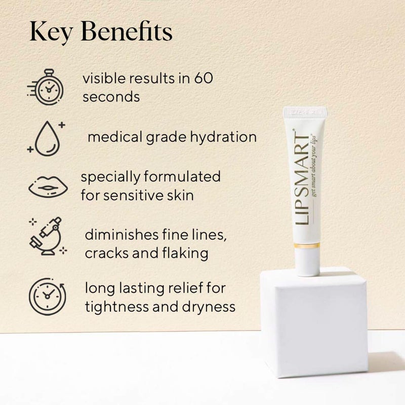 Lipsmart Ultra Hydrating Lip Treatment Moisturizer and Volumizer - Powerful Hydration for Dry Lips (2) - Image 3