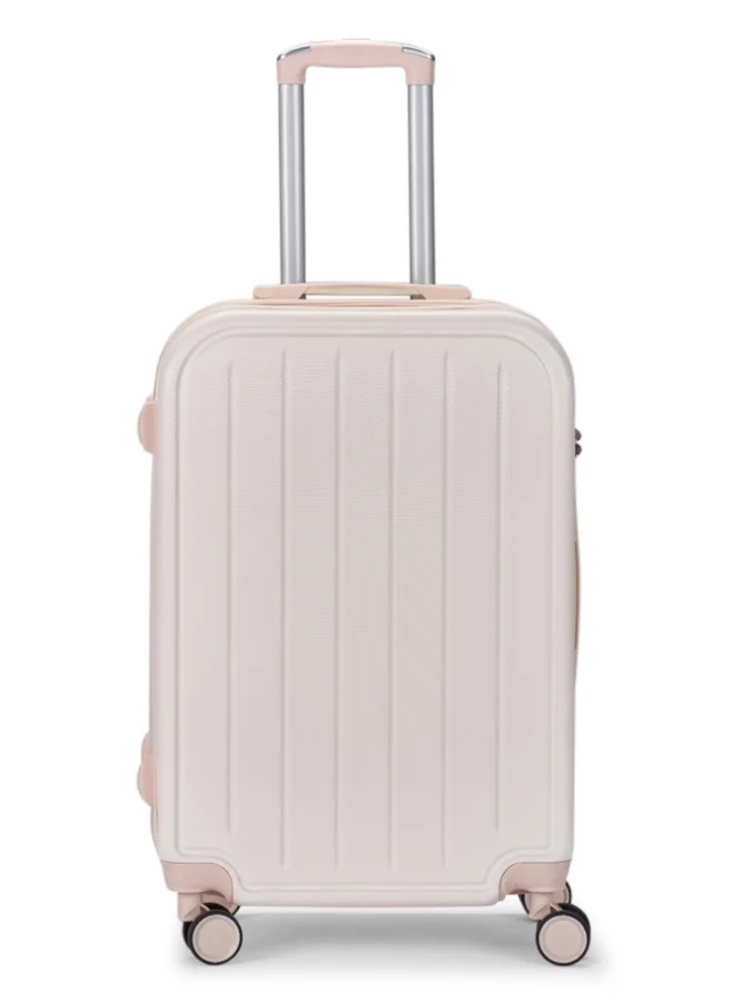 LIMRA Luggage set 6 pieces travel Bags with a distinctive design from limra beige