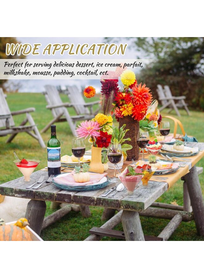 40 pcs Disposable Plastic Cups, 150ml PS Shot Glasses - Shatterproof and Elegant for Parties, Weddings and Family Events - Image 5