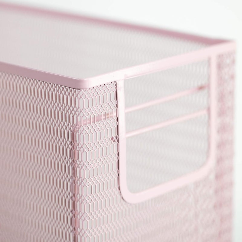 Blu Monaco Desktop Hanging File Organizer Set of 5 Pieces - Pink - Image 5