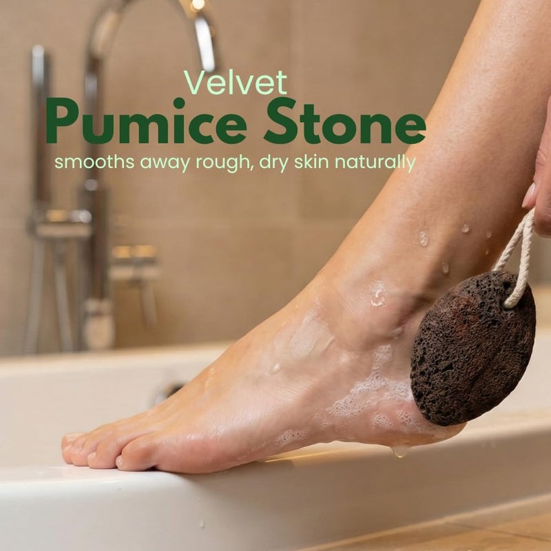 Glitters Pumice Stone for Feet – 2 Pack Ultra Rough and Smooth Callus Remover - Image 2