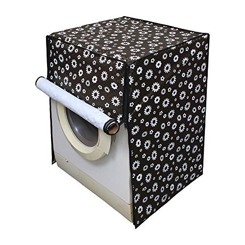 Lithara Waterproof Front Load Washing Machine Cover For 7 Kg, 7.2 Kg, 7.5 Kg, 8 Kg (Design_52) - Image 2