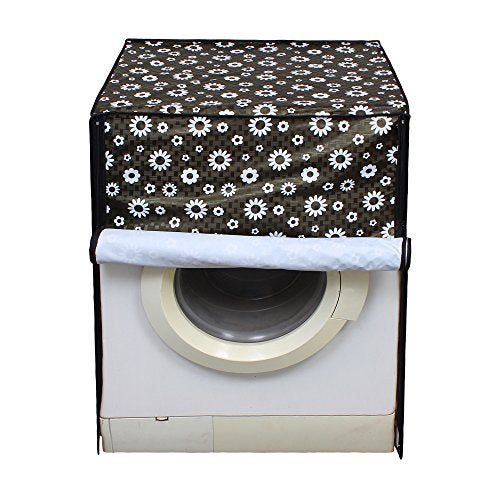 Lithara Waterproof Front Load Washing Machine Cover For 7 Kg, 7.2 Kg, 7.5 Kg, 8 Kg (Design_52) - Image 1