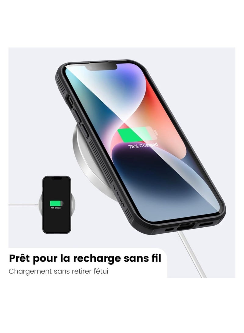 Nillkin Case for Apple iPhone 15 Plus (6.7 Inch) CamShield Pro Camera Slider Double Layered Protection TPU + PC Black Color - Image 4