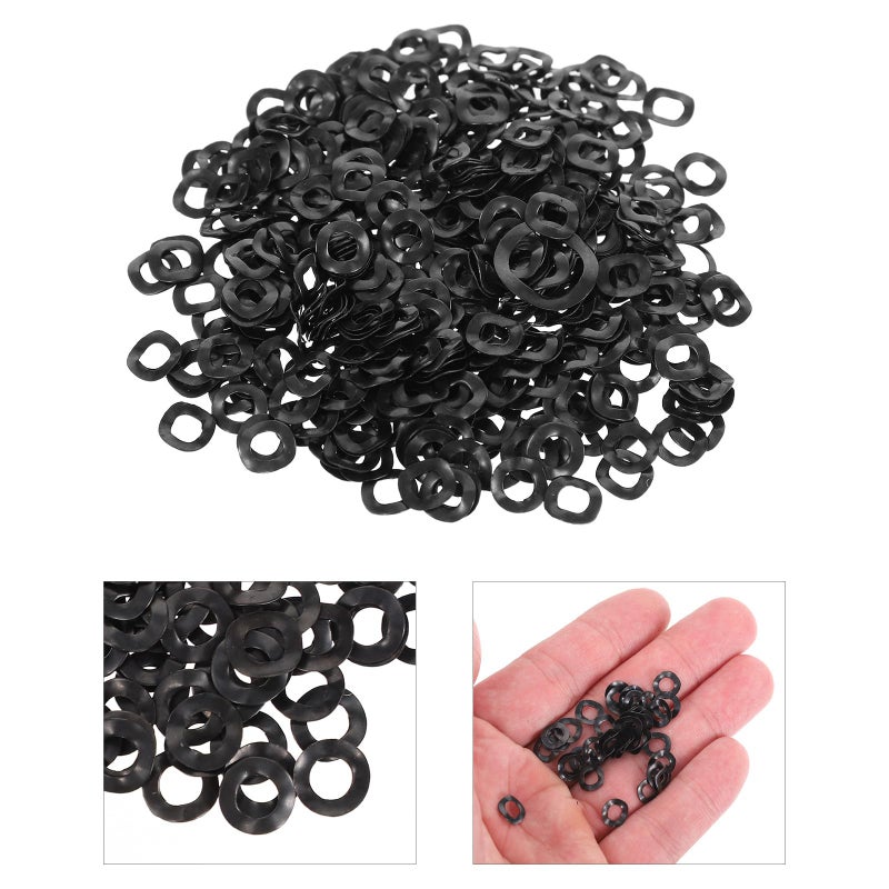 Spring Steel Wave Washers 500Pcs 4x8x0.3mm Compression Type Industrial Fasteners Gaskets - Image 5