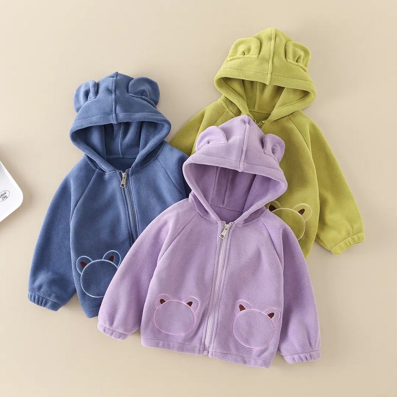 Children'S Coat Winter Clothes Boys' Clothes Baby Winter 2024 Children'S Clothing Baby Fleece Top Autumn Clothes Girls' Fashion - Image 3