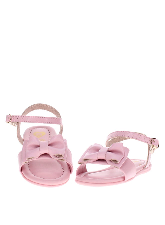 MOLEKINHA Back Strap Flat Sandals with Bow Detail - Image 5