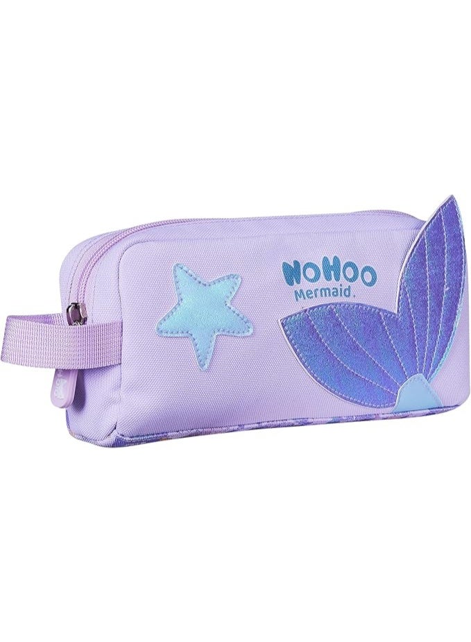 Nohoo Kids Pencil Case Color Bag Mermaid Purple - Image 1