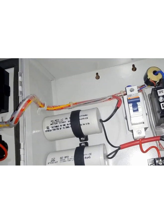 Royal Apex Wired Pvc Round Capacitor With Ce En60252 Standards Wired 15Mfd 15‚µf - Image 3