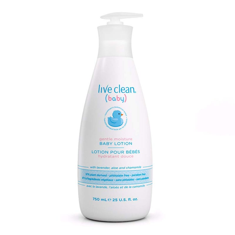 Live Clean لوشن مرطب للأطفال من لايف كلين، 25 أونصة - Image 1