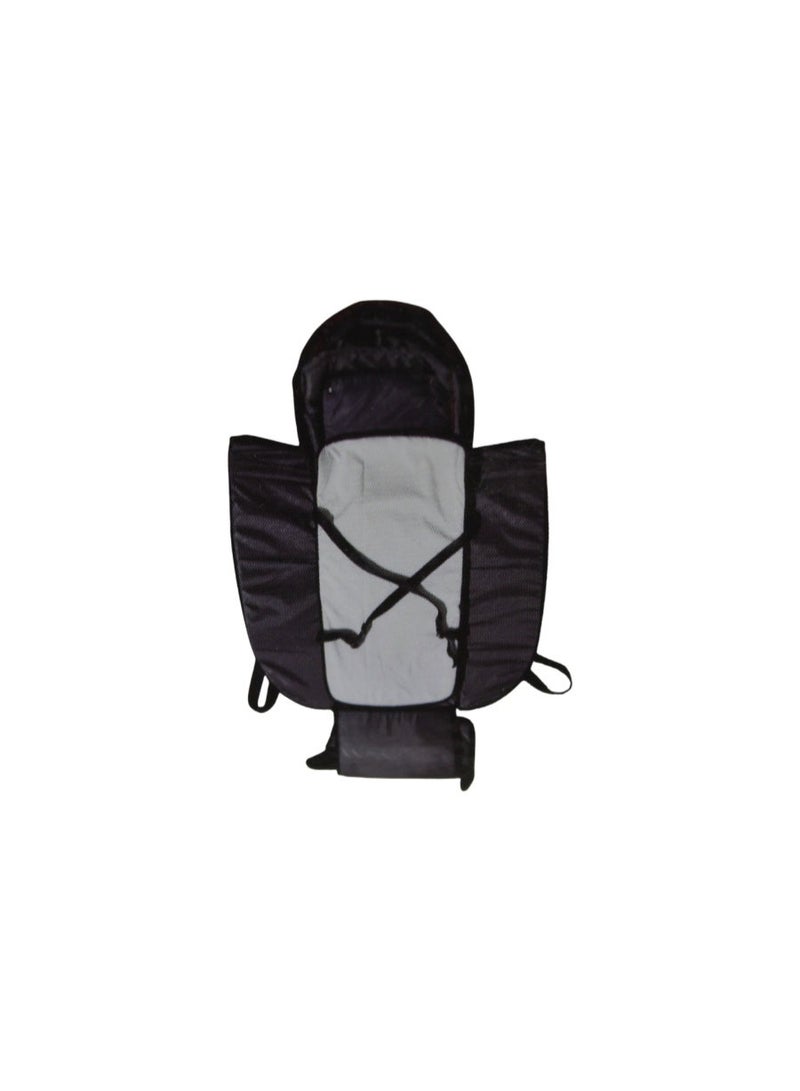 Petit Bebe Carry Cot Allure 0-12m – Grey - Image 3