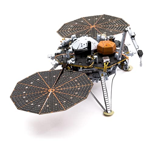 Fascinations Metal Earth Insight Mars Lander 3D Laser Cut Miniature Model Kit MMS193 Age 14 - Image 3