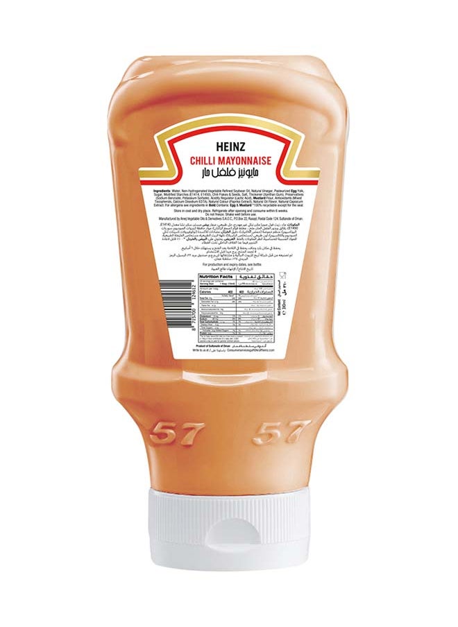 Heinz Fiery Chili Mayonnaise Top Down Squeezy Bottle  - Image 2