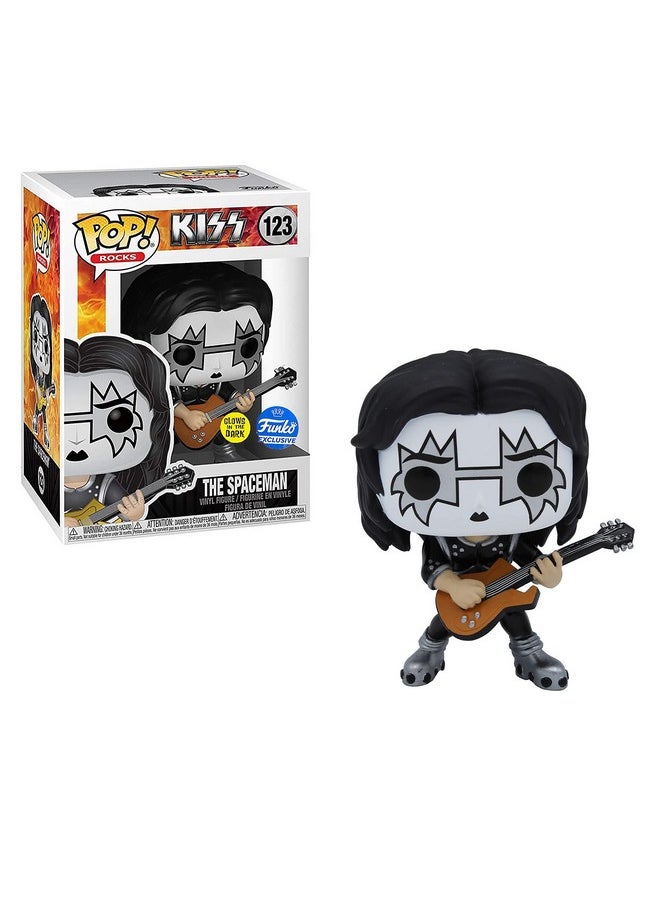 Funko Funko POP! KISS: The Spaceman - Glow in The Dark Collectible - Online Exclusive  - Image 1