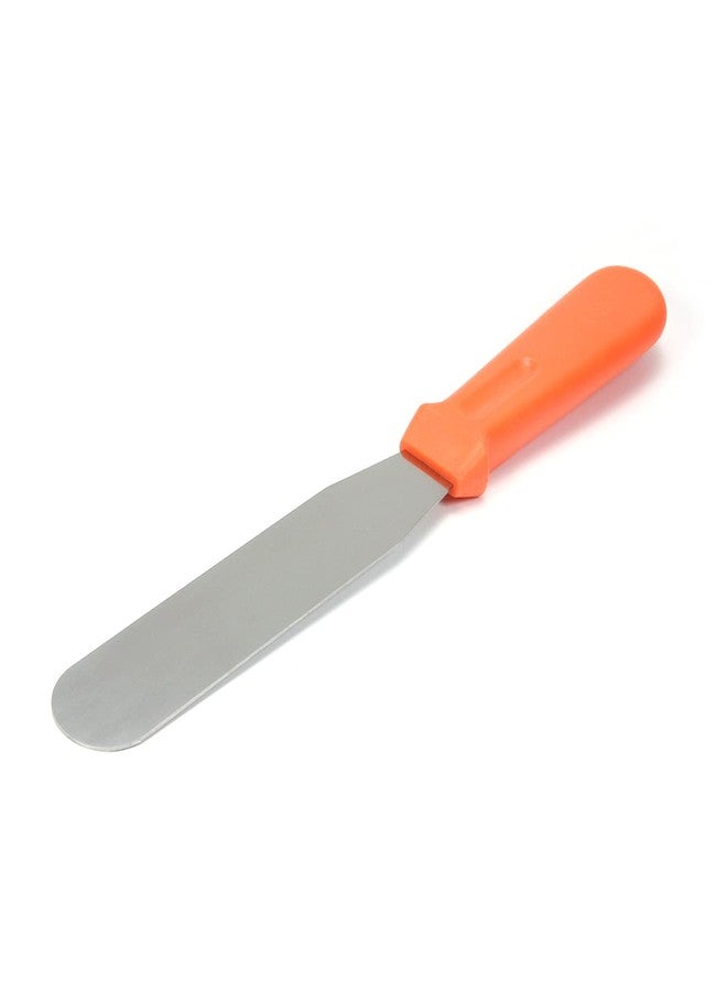 Utoolmart Straight Icing Spatula Stainless Steel 6 Inch Baking Cake Decorating Frosting Spatulas Stripping Tool Gifts for Christmas 1Pcs - Image 1
