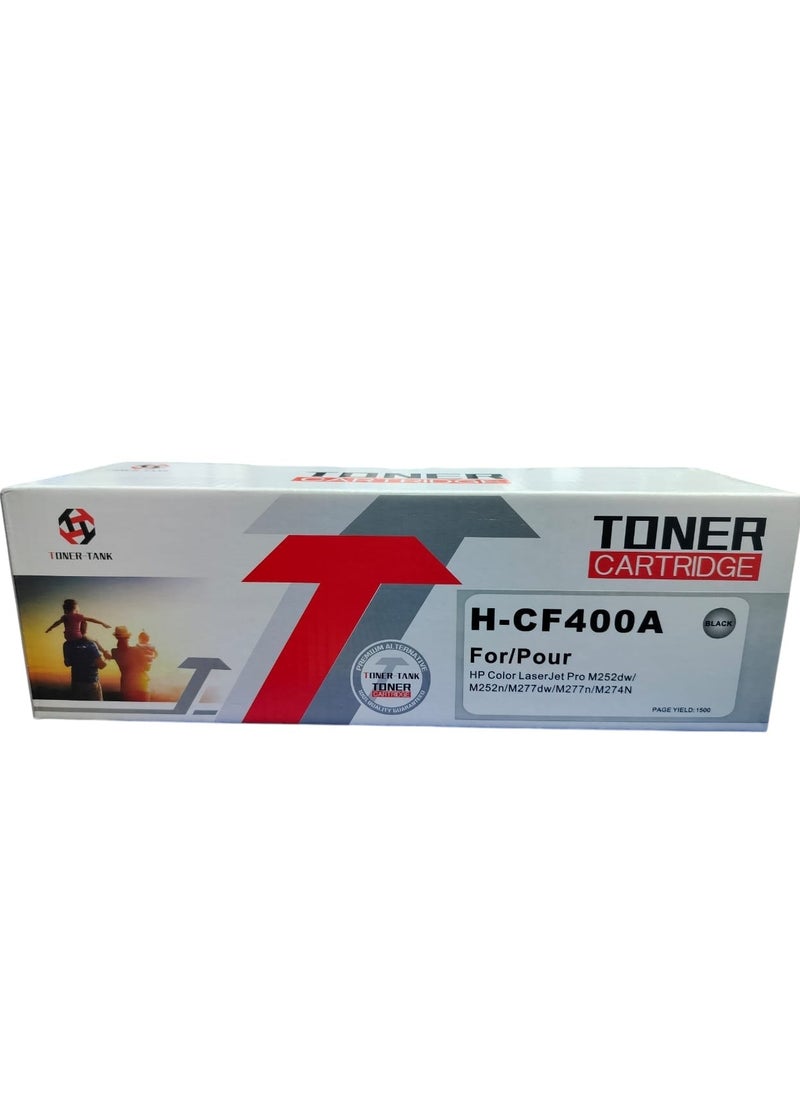 Toner Cartridge Printer Toner Cartridge 201A-CF400A/045K Compatible with M252/M277-610,MF630 Black  - Image 2
