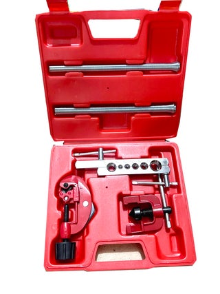 Uptodateproducts Flaring Tool Set 7 Piece Heavy Duty Brake Line Flaring Tool Kit and Swage Tool Flare Tool with Tubing Straightener or Cutter Not a Double Brake Flaring Tool - pzsku/ZD6C1318FFD19386D679CZ/45/1746633623/4d8fccfa-16b3-4a5f-80a8-7555b67a1241