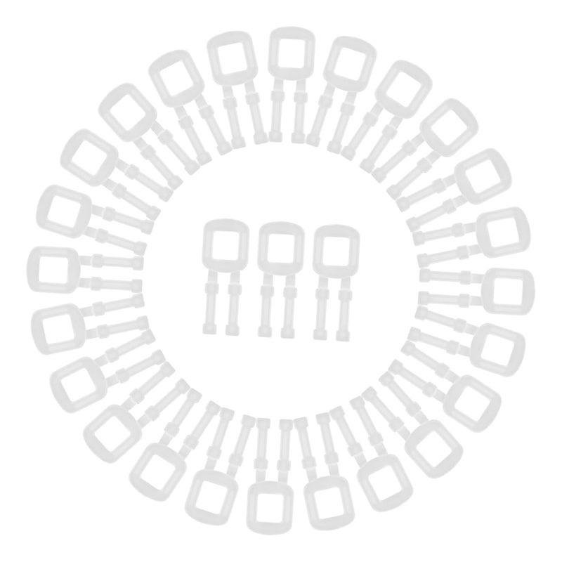 Packing Buckle Handles For Moving Boxes 100Pcs PP Material Corrugated Box Carrying Pulls - Image 1