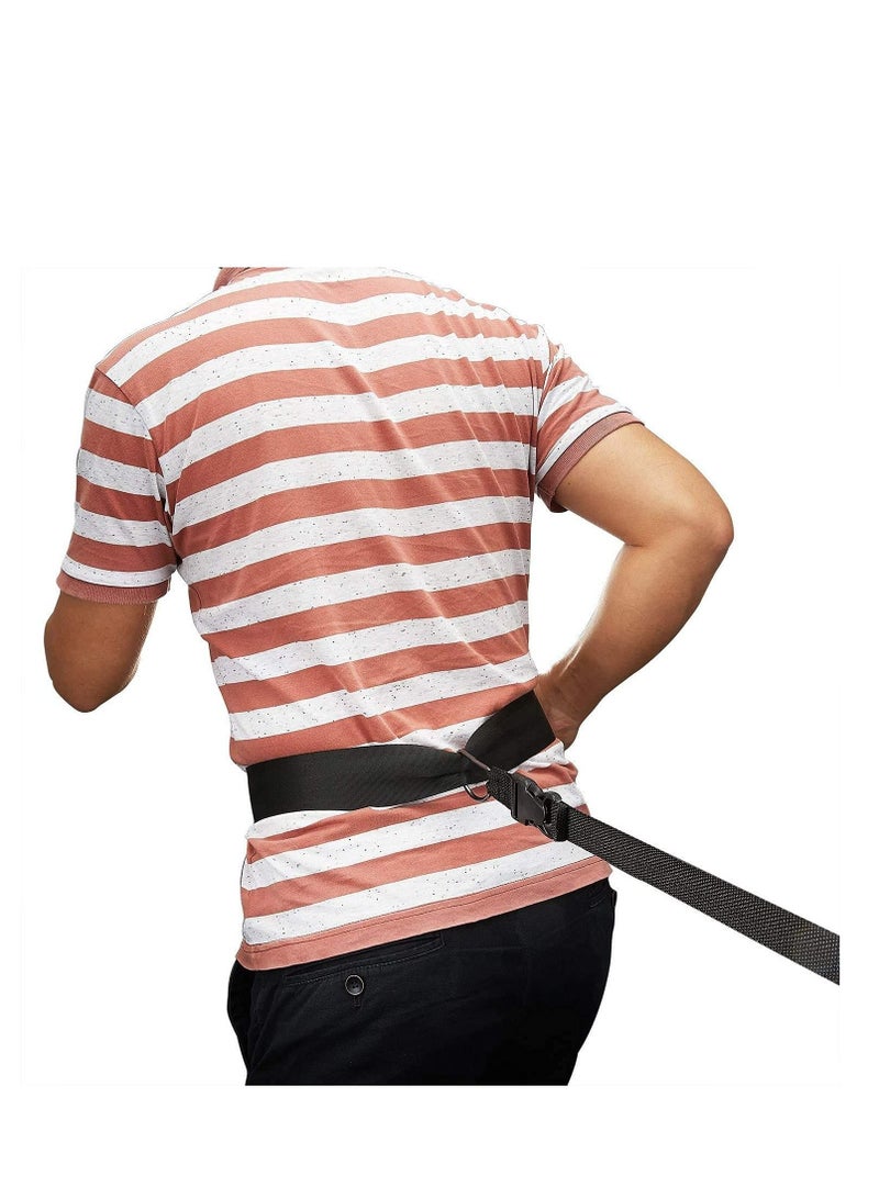 إكسفور تدريب سريع للركض ، تدريبات سرعة 56 بوصة مقاومة للمظلة الجري سبرينت شوت لكرة القدم ، تدريب سريع على كرة القدم (أسود) - Image 5