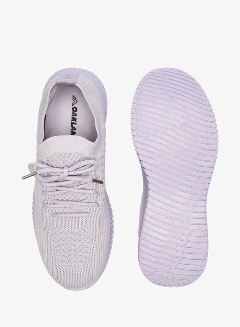 Oaklan by Shoexpress LILAC Mesh Detail Sports Shoes With Lace-Up Closure for Women | Best Price UAE