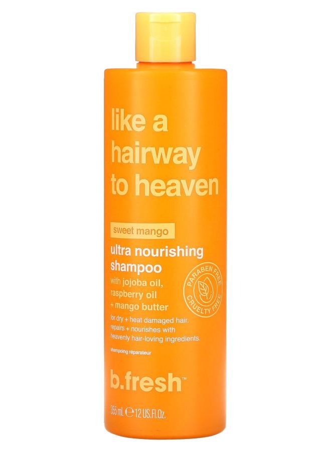 Ultra Nourishing Shampoo For Dry + Heat Damaged Hair Sweet Mango 12 fl oz  (355 ml)