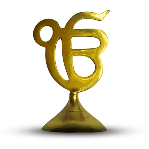 Nature Blaze Billion Deals Sikh Religious Symbol IK ONKAR Khanda Showpiece for Home Decor Office Car 45 Inch - Image 3