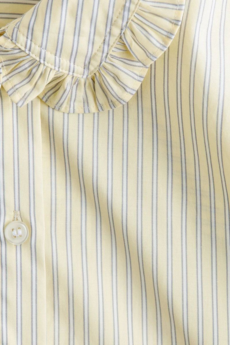 H&M Frill-trimmed shirt