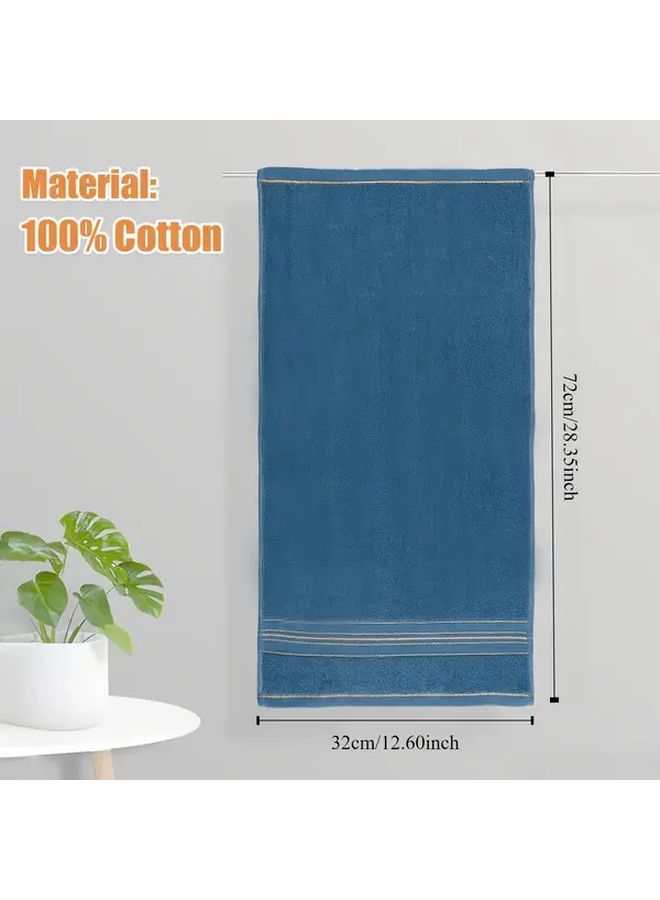 Coffee Color 100 Percent Pure Cotton Towel Highly Absorbent Soft Bath Sheet - قهوة اللون 100 في المئة منشفة قطنية نقيّة عالية الامتصاص ورقة حمام ناعمة - Image 1
