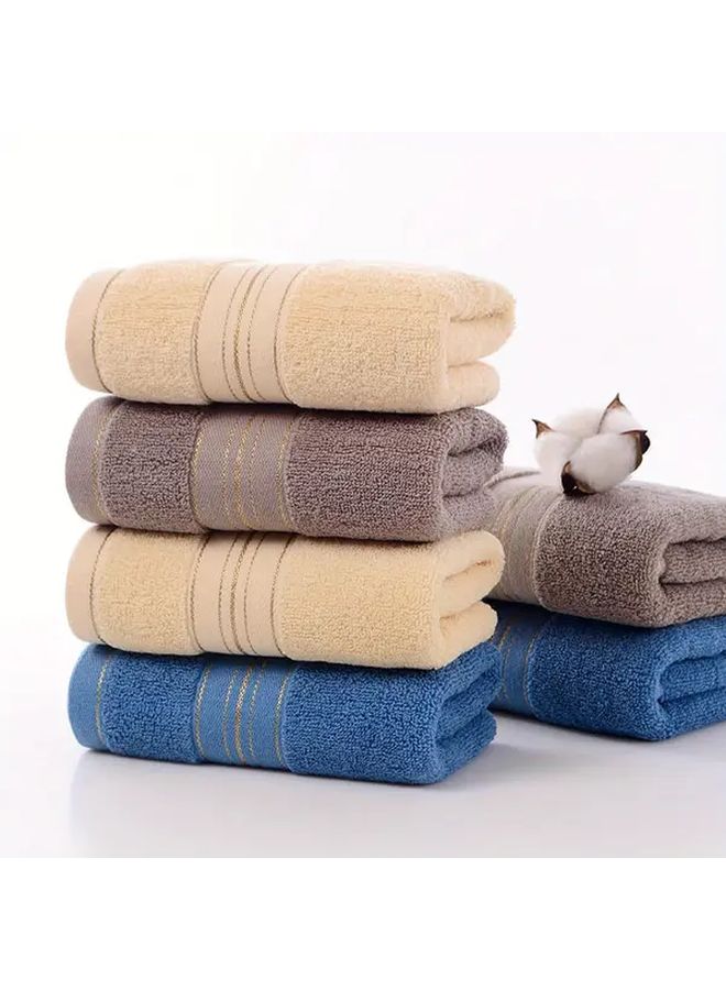 Coffee Color 100 Percent Pure Cotton Towel Highly Absorbent Soft Bath Sheet - قهوة اللون 100 في المئة منشفة قطنية نقيّة عالية الامتصاص ورقة حمام ناعمة - Image 2