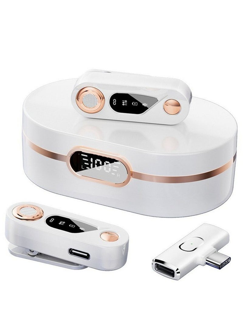 Wireless Microphone, Bluetooth Mobile Phone Microphone with Audio/Noise Cancellation Function  - Image 2