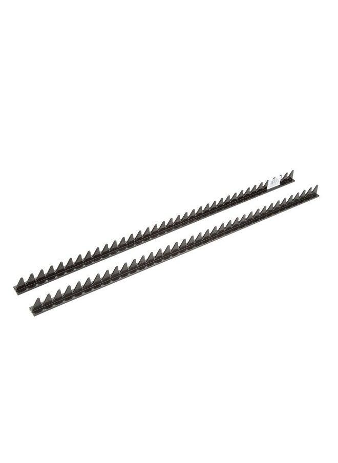 OEMTOOLS 22218 Rail Wrench Organizer 2 Piece Black Wrench Tray Tool Drawer Organizer Wrench For Tool Box Drawer Sort Any Tool  - Image 1