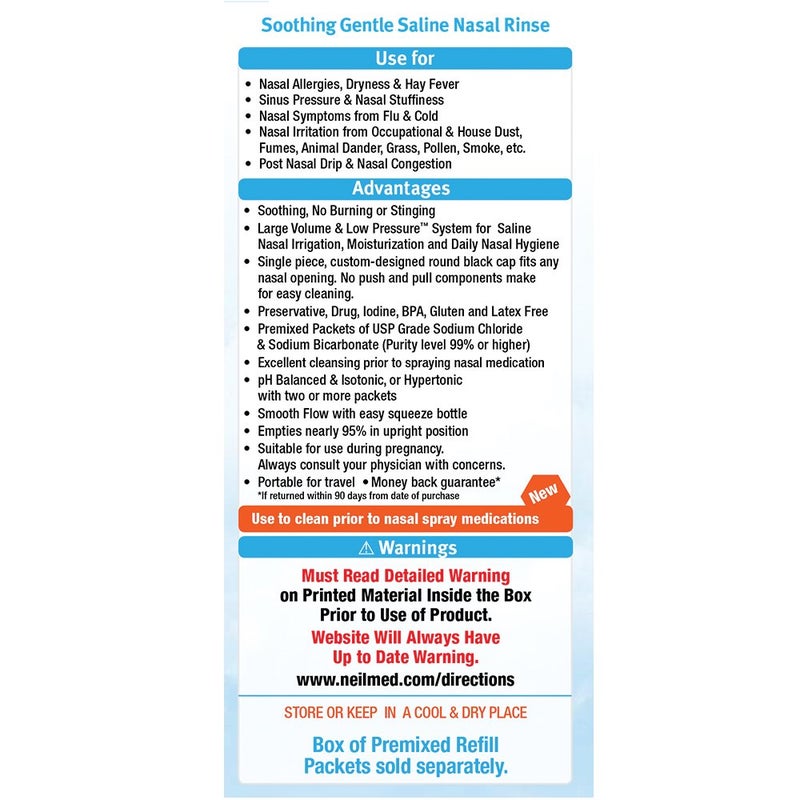 NeilMed Sinus Rinse Pediatric Starter Kit, 30 Count - Image 5