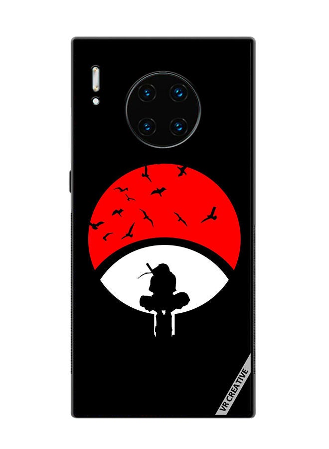 VR CREATIVE Protective Case Cover For Huawei Mate 30 Pro Itachi Moon Design Multicolour - Image 1