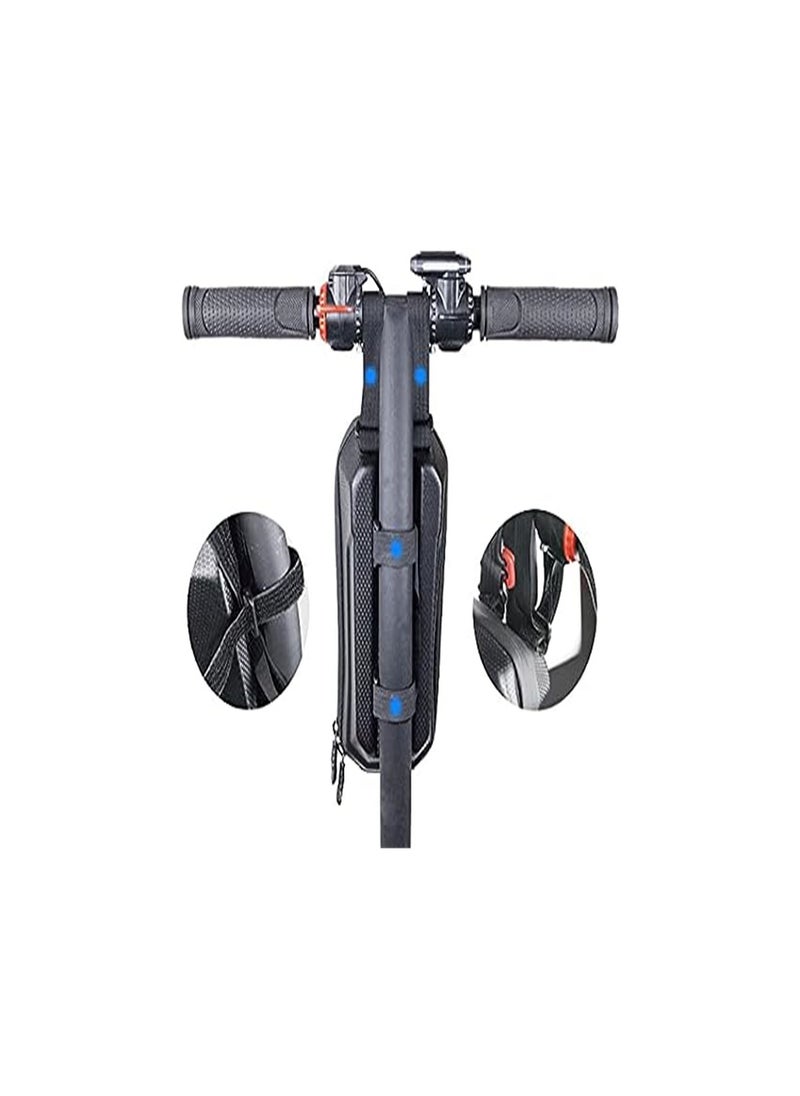 Goolsky Goolsky 2L Scooter Handlebar Bag, Front Hanging Bag with One Extra Universal Helmet Password Lock Set Compatible with Mijia M365/M365 Pro/Segway ES1/ES2/ES3 (Black)  - Image 4