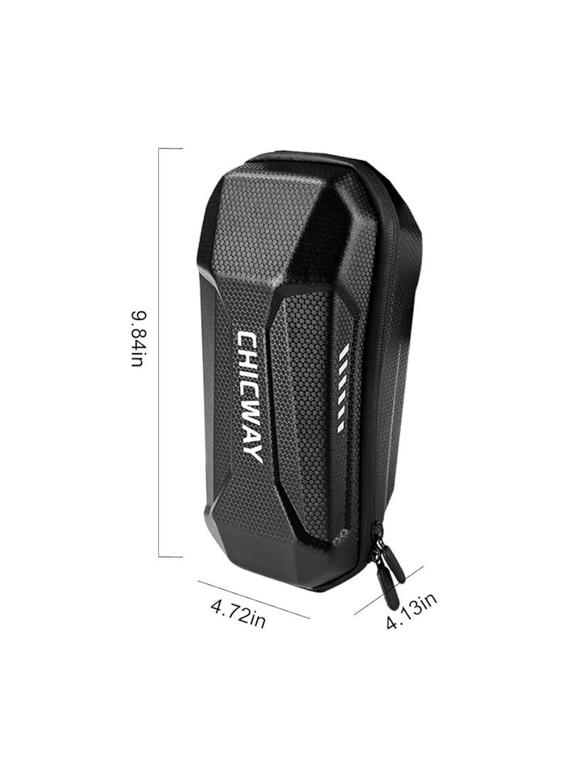 Goolsky Goolsky 2L Scooter Handlebar Bag, Front Hanging Bag with One Extra Universal Helmet Password Lock Set Compatible with Mijia M365/M365 Pro/Segway ES1/ES2/ES3 (Black)  - Image 2