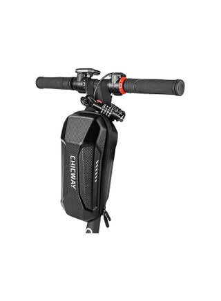Goolsky 2L Scooter Handlebar Bag, Front Hanging Bag with One Extra Universal Helmet Password Lock Set Compatible with Mijia M365/M365 Pro/Segway ES1/ES2/ES3 (Black) - pzsku/ZD6C1EC8242D703BE2F7EZ/45/1746509427/ec6186d5-e0ba-4c2a-b2e2-bff01ecb7fee