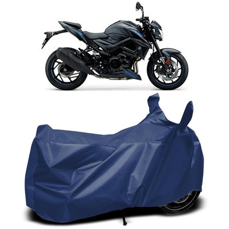 MADAFIYA Waterproof Two Wheeler Cover for Suzuki GSX S750 Bike All Season Protection Bike Cover for Rain & Sun (Navy) - Image 1