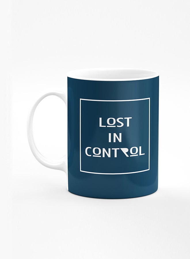 ستايلايزد كوب قهوة مطبوع مصمم بمقبض شديد التحمل 11 أونصة أكواب هدايا شخصية من السيراميك [آمن للاستخدام في الميكروويف ومقاوم للغسل في غسالة الصحون] - طباعة رخامية أسود - Image 1