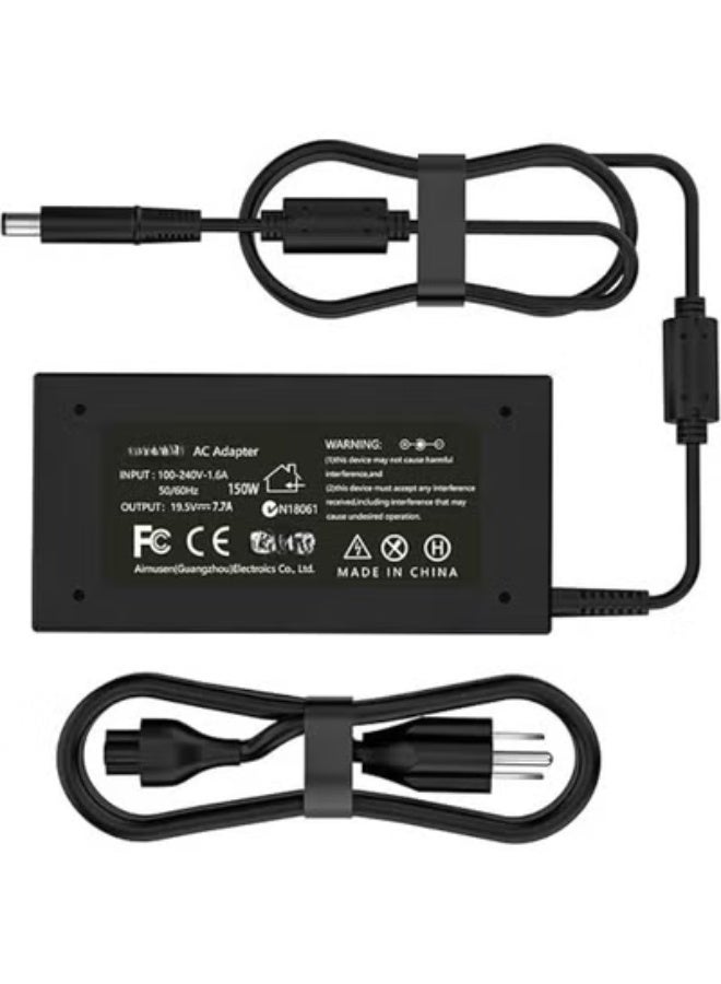 Original 150W Laptop Charger Adapter – 19.5V 7.7A High-Power & Reliable Laptop and Docking Station Power Supply - Image 1