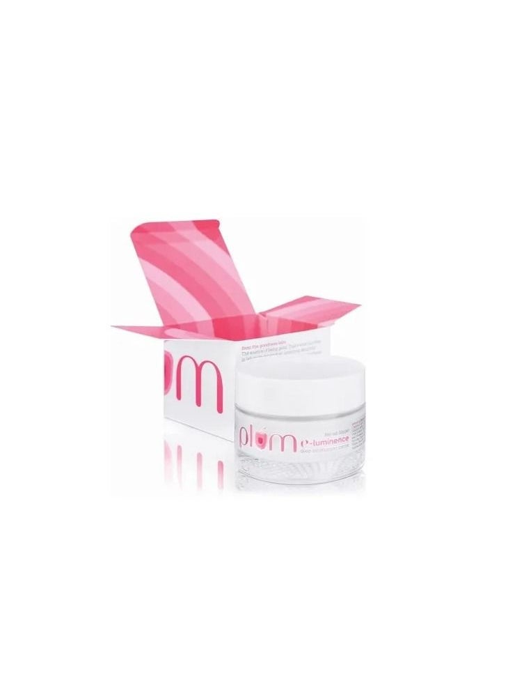 Plum - E-Luminence Deep Moisturizing Cream, Ultra-hydrating Moisturiser, For Normal, Dry & Sensitive Skin, Rose, 50 ml - Image 1