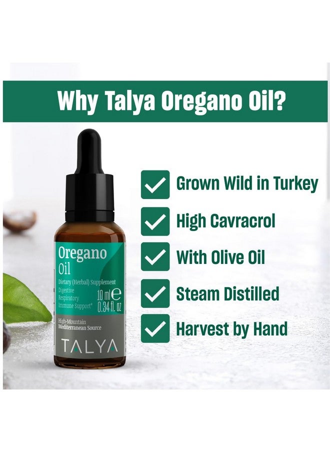 TALYA Oregano Oil 0.34 fl.oz | Oil of Oregano Liquid | Immune Support, High Carvacrol, Digestive Health | Non-GMO | Vegan | Mediterranean Oregano - Image 5
