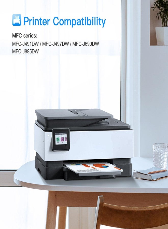 LxTek LC3013 Ink Cartridges BK/C/M/Y Compatible for Brother LC3013 High Yield - Image 2