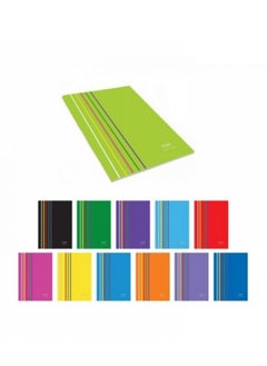 Notte Stitched Plastic Cover Seyes Notebook 48 Paper 96 pages assorted colors 