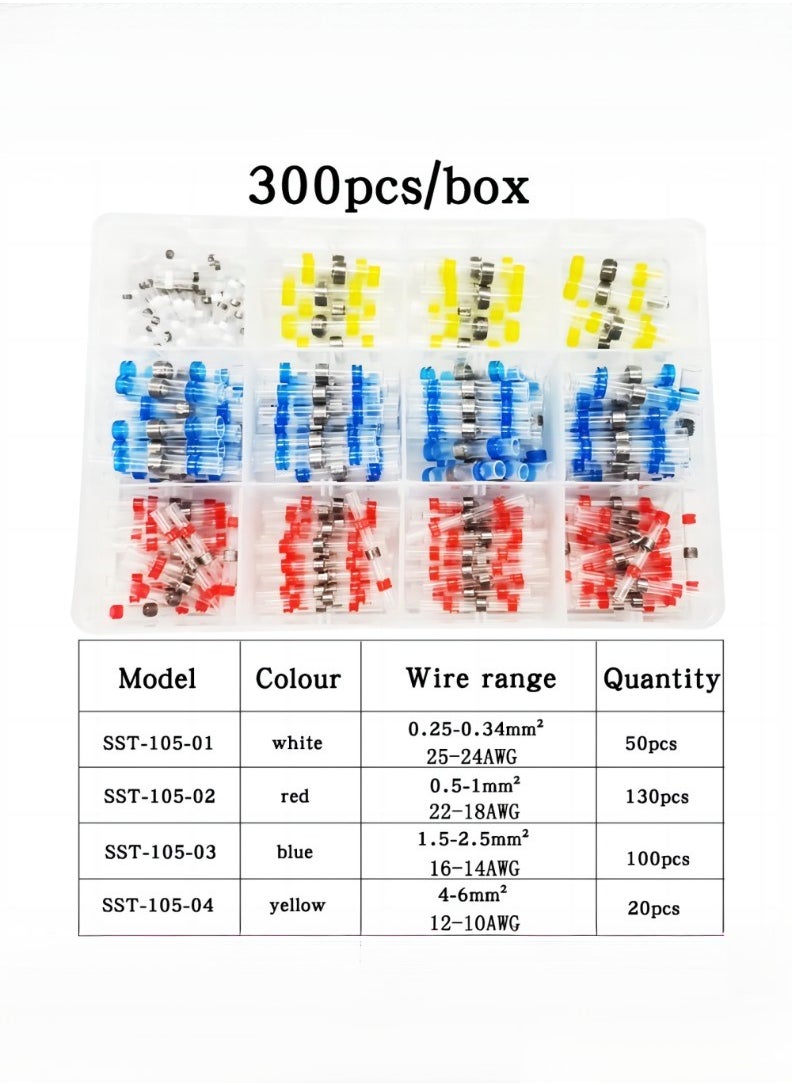 kashemano 300PCS boxed Solder Seal Wire Connectors  - Image 2