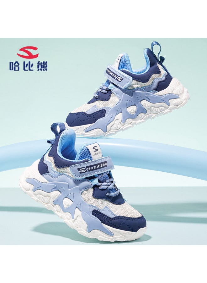 Habib Bear Spring Jinjiang Children's Shoes Boys' Sports Shoes Girls' Casual Shoes Lightweight Contrast Color Trendy Shoes Manufacturer Delivery