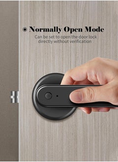 Taimi Zinc Alloy Built-in Smart Door Lock Durable, Secure and Versatile With Fingerprint, Password, Mechanical Key and App Integration  - Image 5