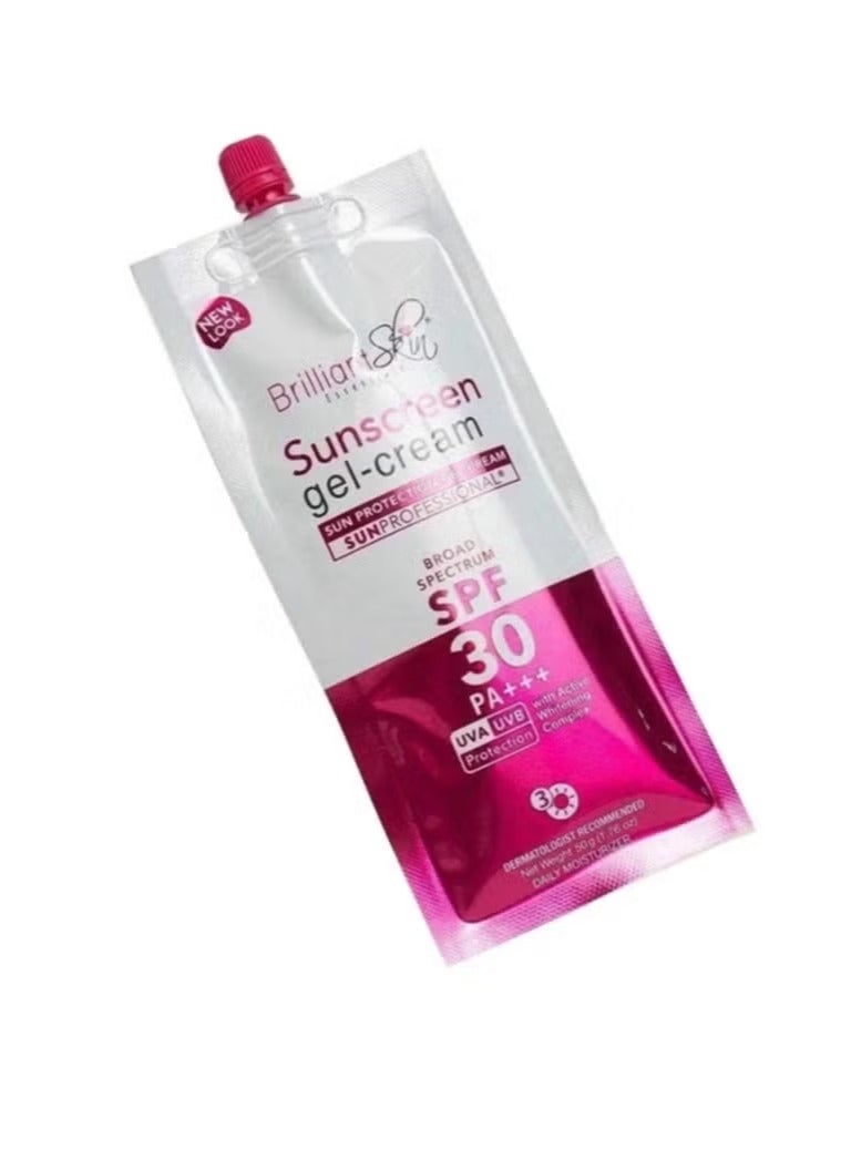 Brilliant Skin كريم جل واقي من الشمس طيف واسع SPF 30 PA +++ - Image 1