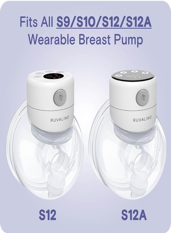 RUVALINO Flange Insert 17mm, Compatible with Breast Pump (S12A/S12/S12 Pro/S10/S9 Pro/S9) 24mm Shields/Flanges, Reduce 24mm Tunnel Down to 17mm, 2PCS - Image 4