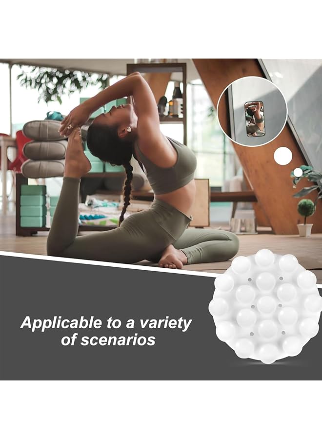 أوزيغالور مجموعة من 5 حاملات شفط من السيليكون للهاتف، حافظة هاتف لاصقة مضادة للانزلاق وحامل هاتف محمول للسيارة - Image 3