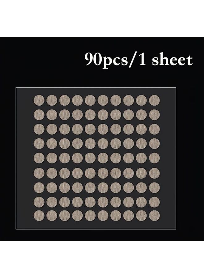 1 Sheet 6mm Self Adhesive Conductive Tape Dots Repair Sticky Contacts For Remote Control Keyboards Game Consoles - Image 1